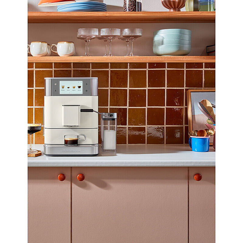 Kitchenaid 5KES8558EPL Kaffeevollautomat Farbe: Porcelain White