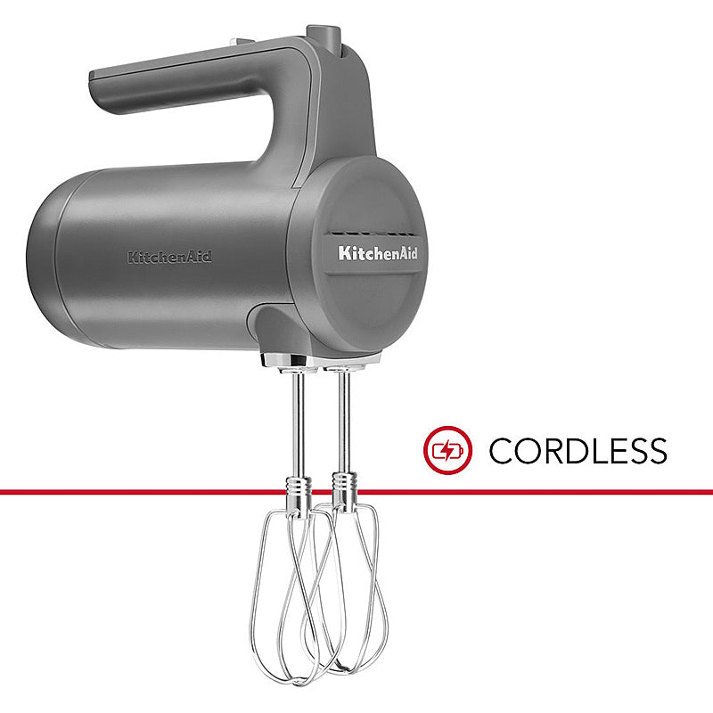 Kitchenaid 5KHMB732EDG Cordless Handrührer Farbe Dunkelgrau