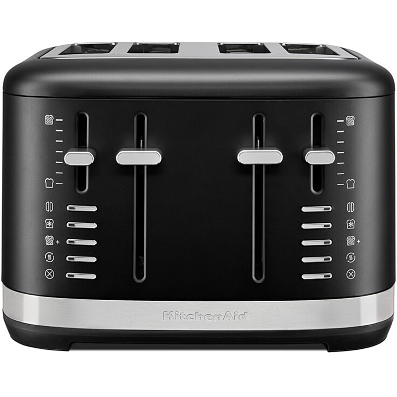 KitchenAid 5KMT4109EBM 4-Scheiben Toaster Farbe: Matt Schwarz