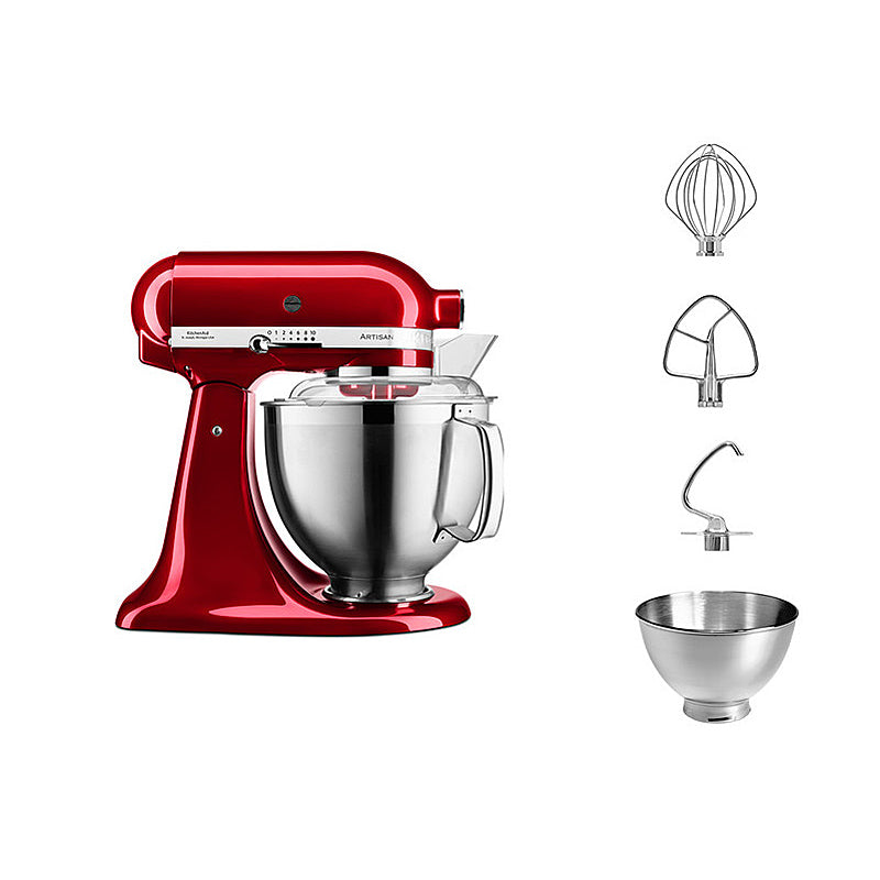 KitchenAid 5KSM185PSECA Küchenmaschine 4,8L in Liebesapfelrot