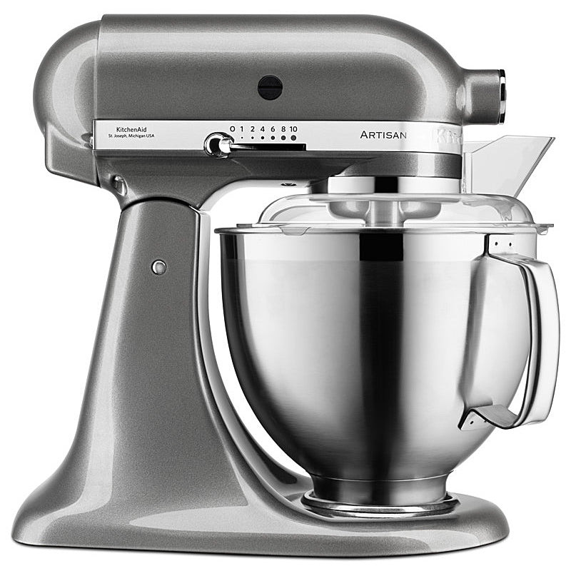 KitchenAid 5KSM185PSEMS Küchenmaschine 4,8L in Medaillon Silber