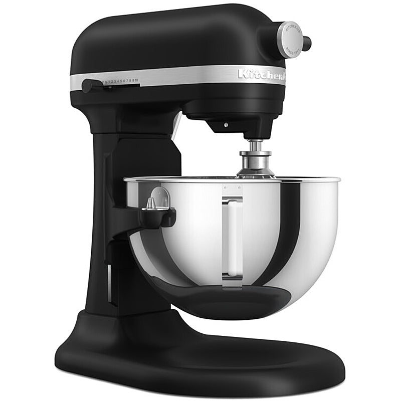 KitchenAid 5KSM55SXXEBM Heavy Duty Küchenmaschine Matt Schwarz – 5,2L Kraft und Eleganz