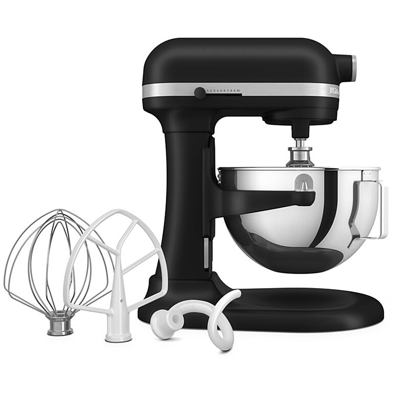 KitchenAid 5KSM55SXXEBM Heavy Duty Küchenmaschine Matt Schwarz – 5,2L Kraft und Eleganz