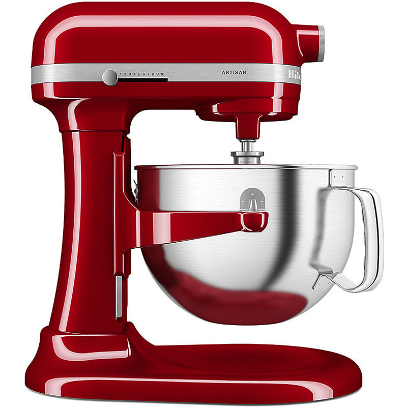 KitchenAid 5KSM60SPXEER Küchenmaschine 5,6 L ARTISAN mit Schüsselheber Farbe Empire Rot
