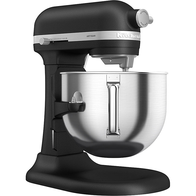 KitchenAid 5KSM70SHXEBK Küchenmaschine 6,6 L ARTISAN mit Schüsselheber Farbe Gusseisen Schwarz