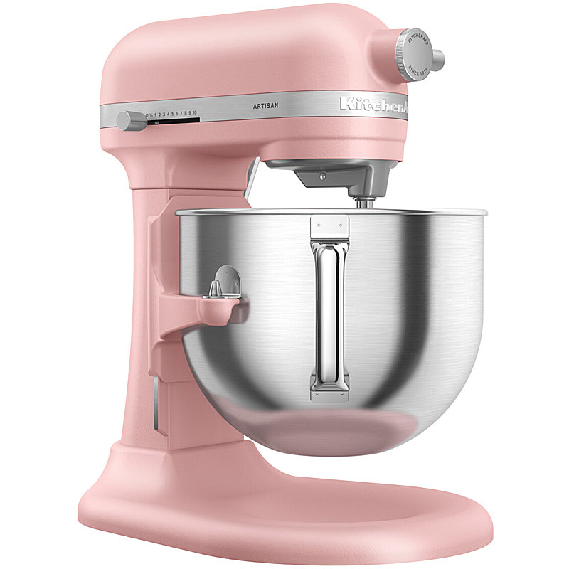 KitchenAid 5KSM70SHXEDR Küchenmaschine 6,6 L ARTISAN mit Schüsselheber Farbe Dried Rose