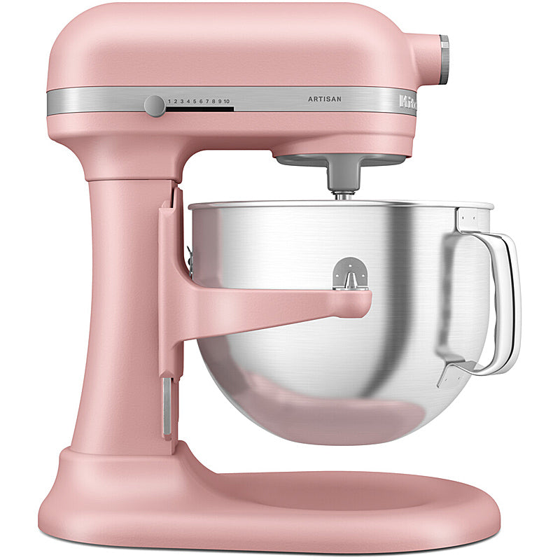 KitchenAid 5KSM70SHXEDR Küchenmaschine 6,6 L ARTISAN mit Schüsselheber Farbe Dried Rose