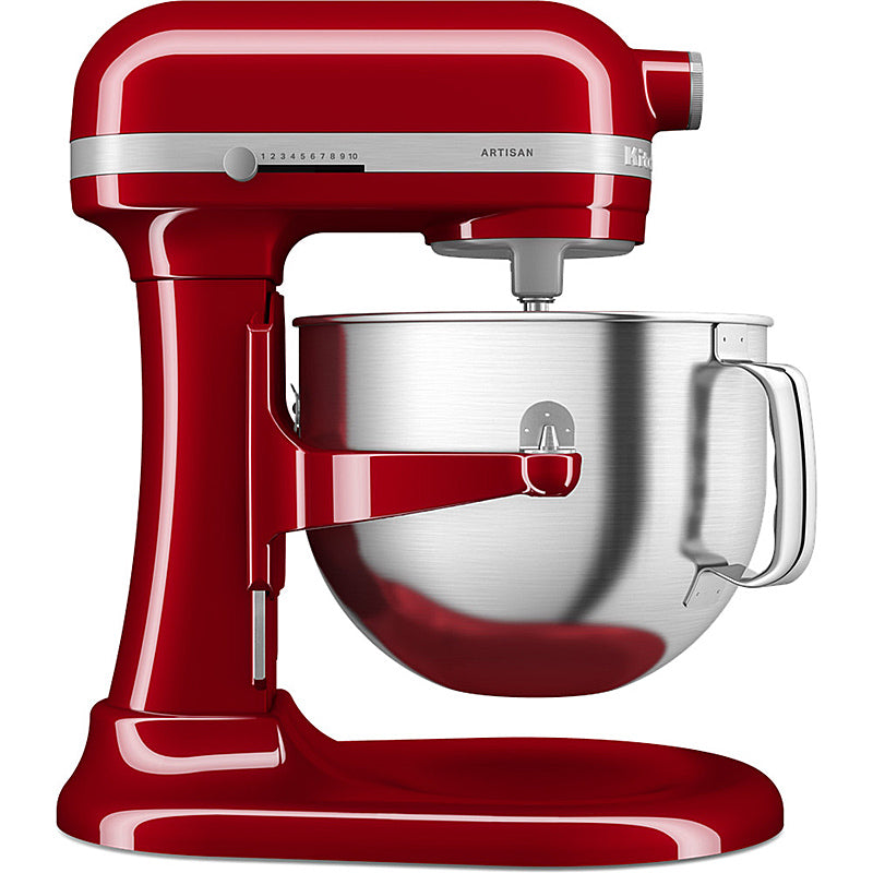 KitchenAid 5KSM70SHXEER Küchenmaschine 6,6 L ARTISAN mit Schüsselheber Farbe Empire Rot