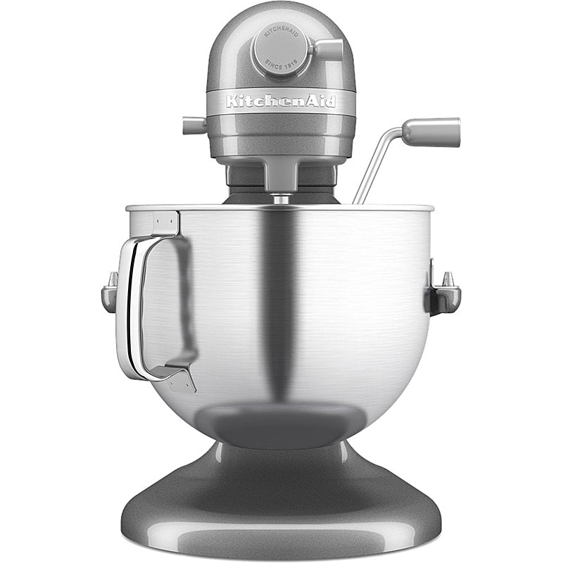 KitchenAid 5KSM70SHXEMS Küchenmaschine 6,6 L ARTISAN mit Schüsselheber Farbe Medaillon Silber