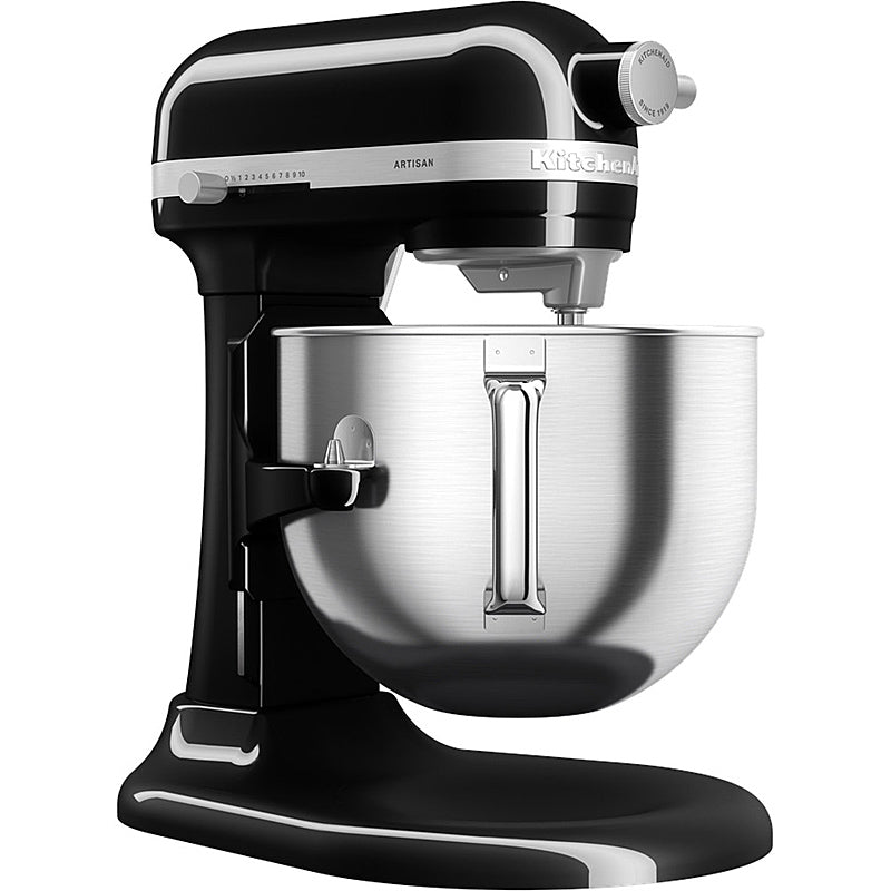 KitchenAid 5KSM70SHXEOB Küchenmaschine 6,6 L ARTISAN mit Schüsselheber Farbe Onyx Schwarz