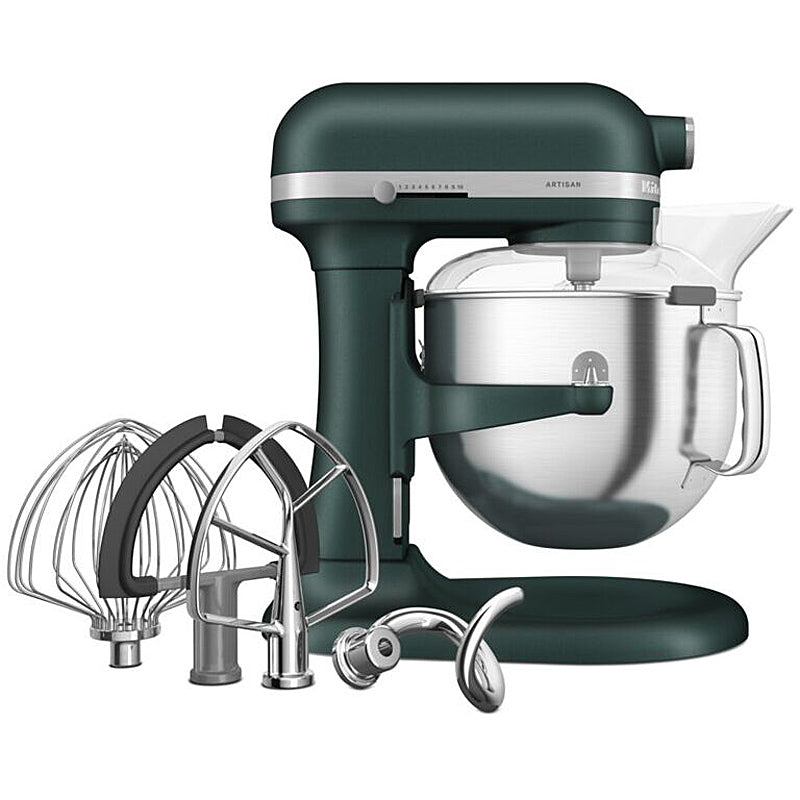 KitchenAid 5KSM70SHXEPP Küchenmaschine 6,6 L ARTISAN mit Schüsselheber Farbe Pebbled Palm