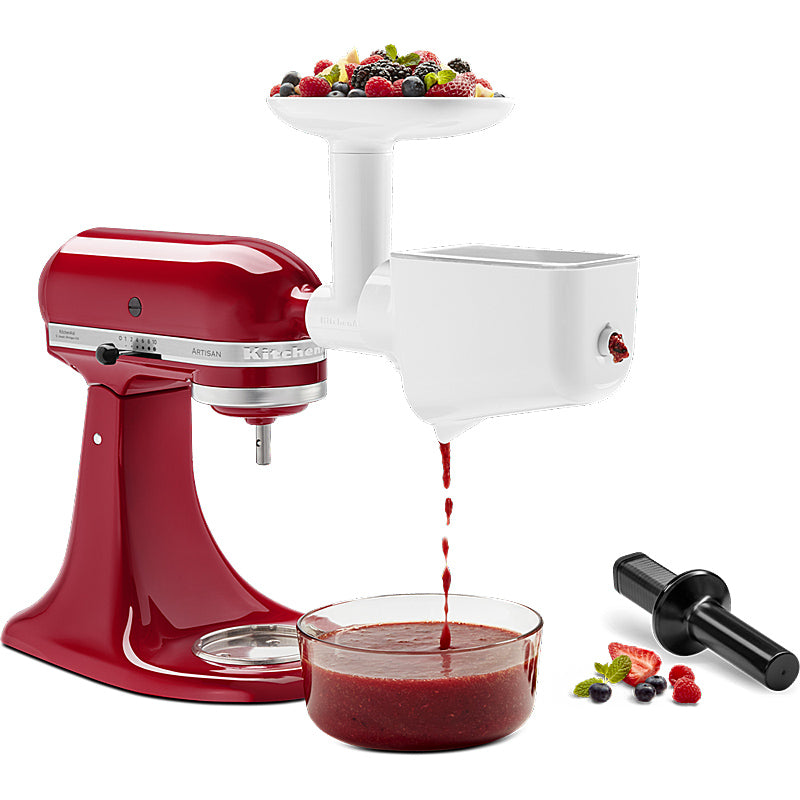 Kitchenaid 5KSMFVSFGA Zubehör für alle Küchenmaschinen Farbe 2-tlg Zubehör-Set (5KSMFGA+5KSMFVSP)