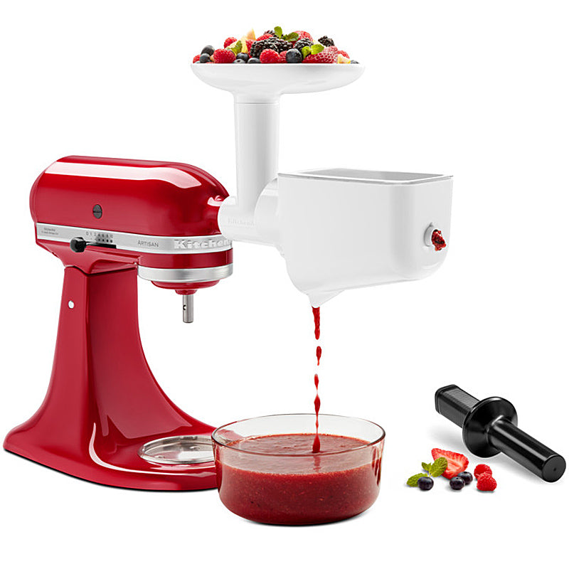 Kitchenaid 5KSMFVSP Püriervorsatz für alle Küchenmaschinen auf Fleischwolf-Vorsatz