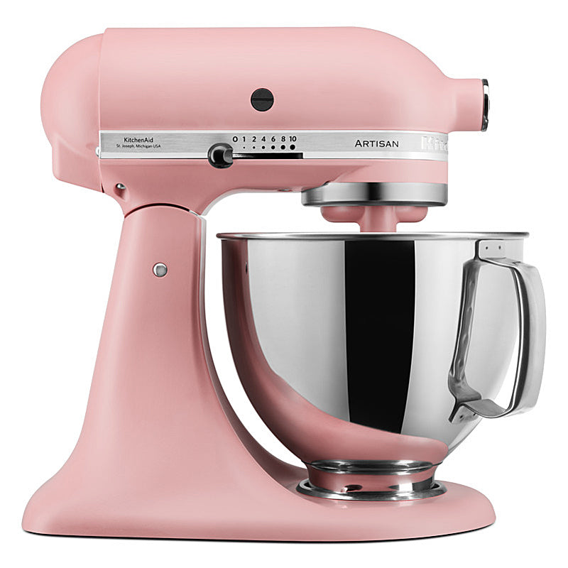 KitchenAid Artisan 5KSM175PSEDR Küchenmaschine 4,8L in Altrosa mit Zubehör
