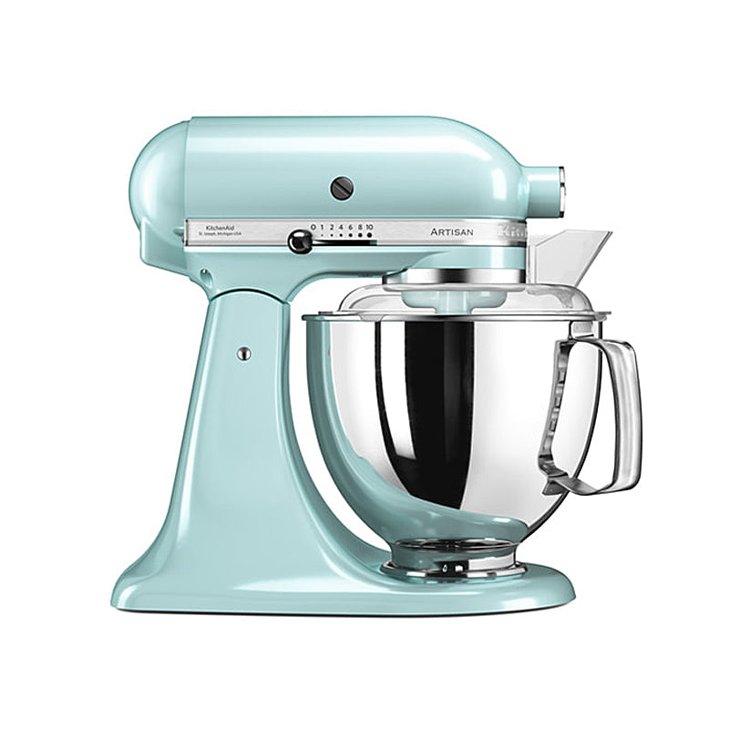 KitchenAid Artisan 5KSM175PSEIC Küchenmaschine 4,8L in Eisblau mit Zubehör