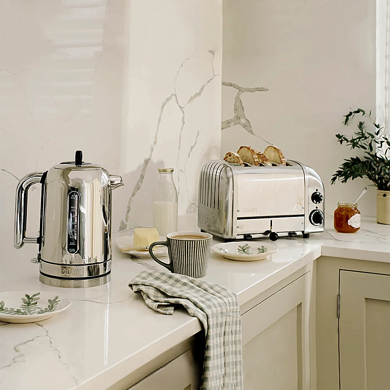 Dualit Classic Wasserkocher 1,7 Liter Silber