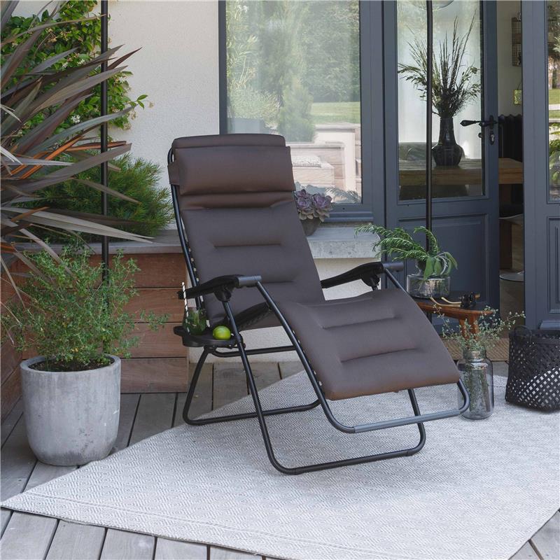 Lafuma RSX Clip Relaxsessel Air Comfort Zero Gravity Farbe: TAUPE TUBE NOIR LFM2058-7057