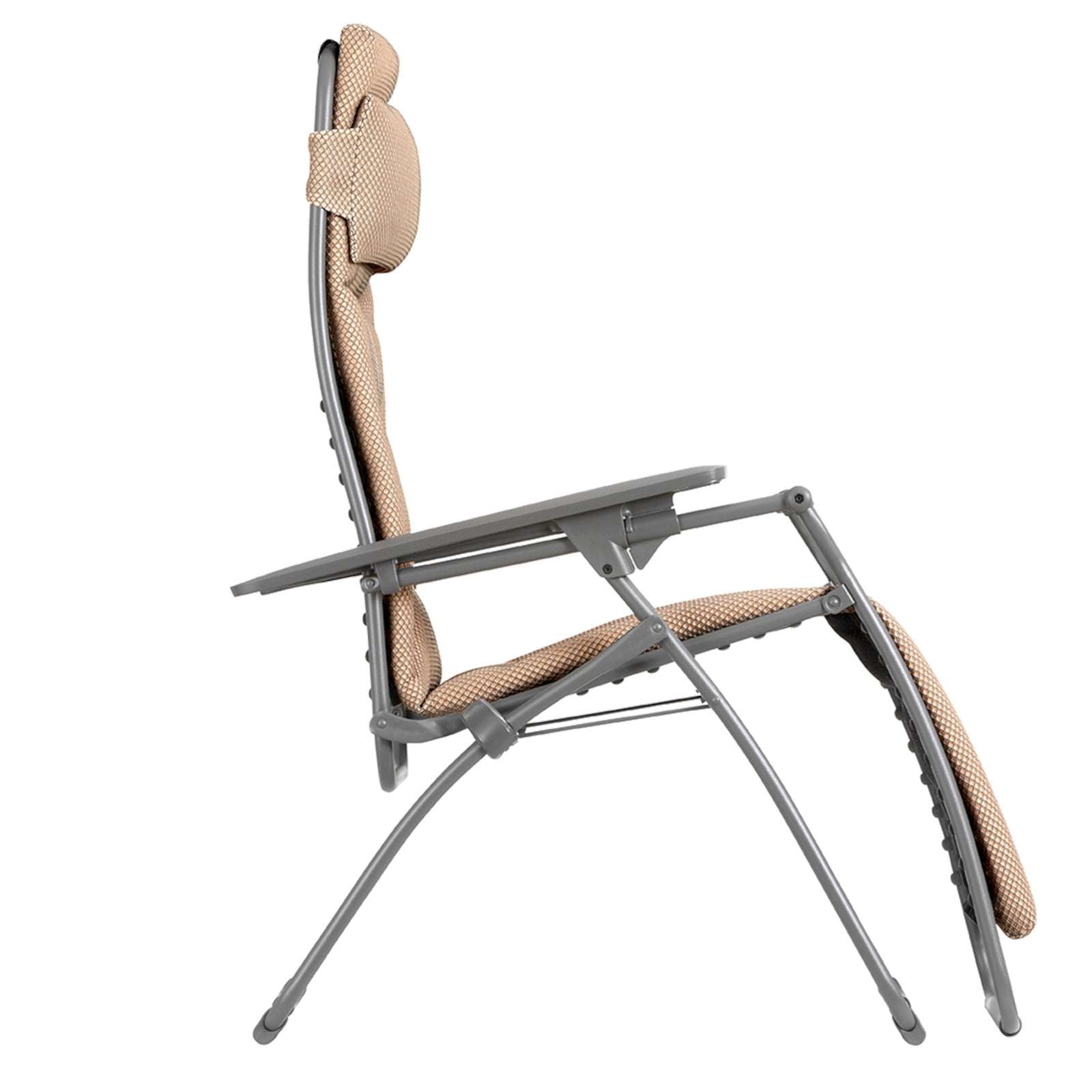 Lafuma Futura Be Comfort Relaxliege Farbe: MOKA TUBE TITANE LFM3130-9935
