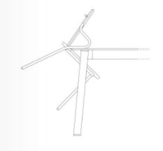 Lafuma Stuhl Ancone Ebene Bezug Sunbrella/Toundra LFM5035-3713