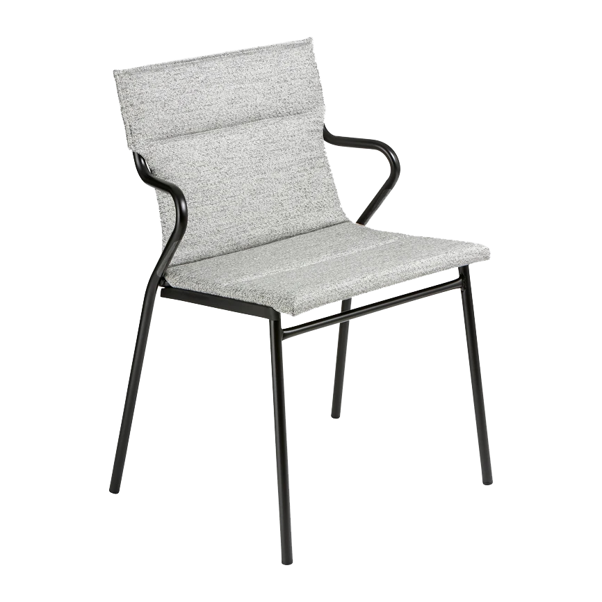 Lafuma Stuhl Ancone Granit (grey) Bezug Sunbrella/Toundra LFM5035-9540