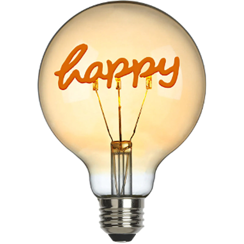 Sompex-Lighting LM LED FILAMENT 12,5CM LOVE AMBER E27 2000K 1,5W 60LM
