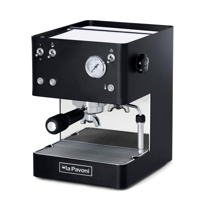 La Pavoni Kompakte Siebträgermaschine CASA BAR BLACK LPMCBN01EU