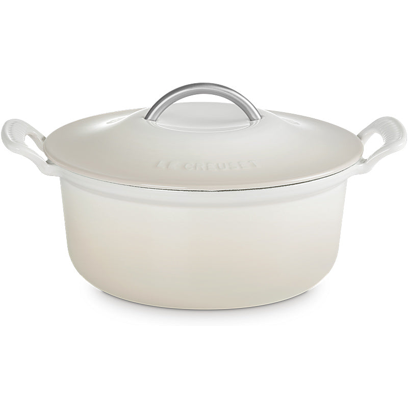 Le Creuset Round Roasting Pan Modern Heritage 26 cm Meringue