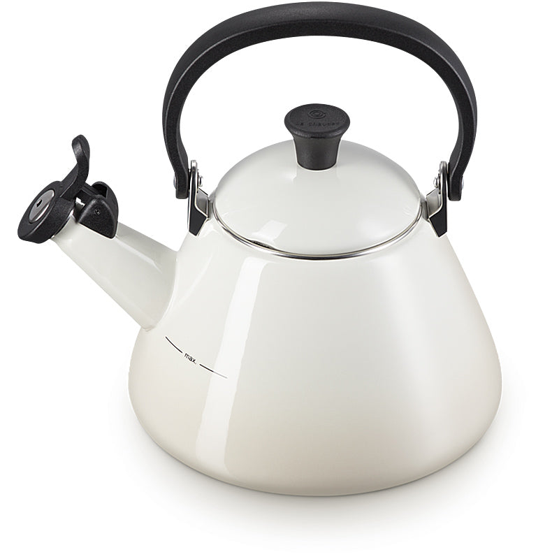 Le Creuset Wasserkessel Kone 1,6 Liter Meringue