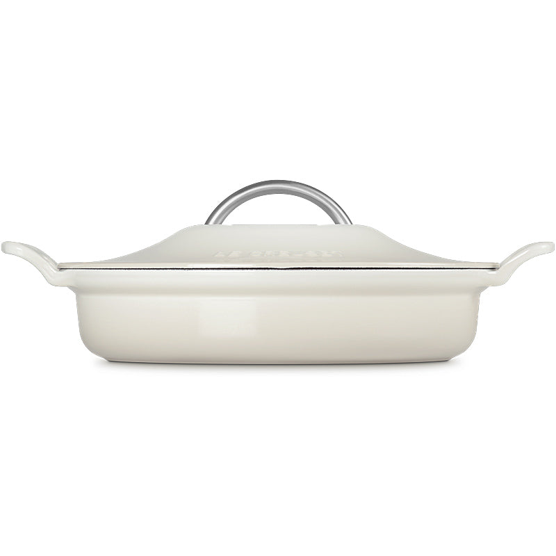 Le Creuset gourmet professional pot Modern Heritage 28 cm meringue
