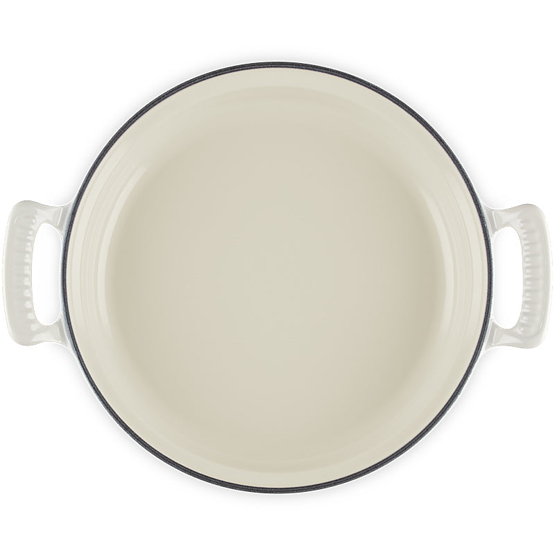 Le Creuset gourmet professional pot Modern Heritage 28 cm meringue