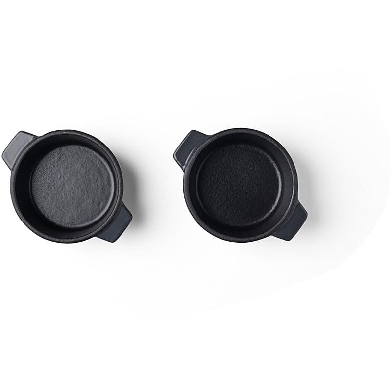 WOLL Guss-Mini-Kasserolle 2-teilig mit Deckel Carbon Grey