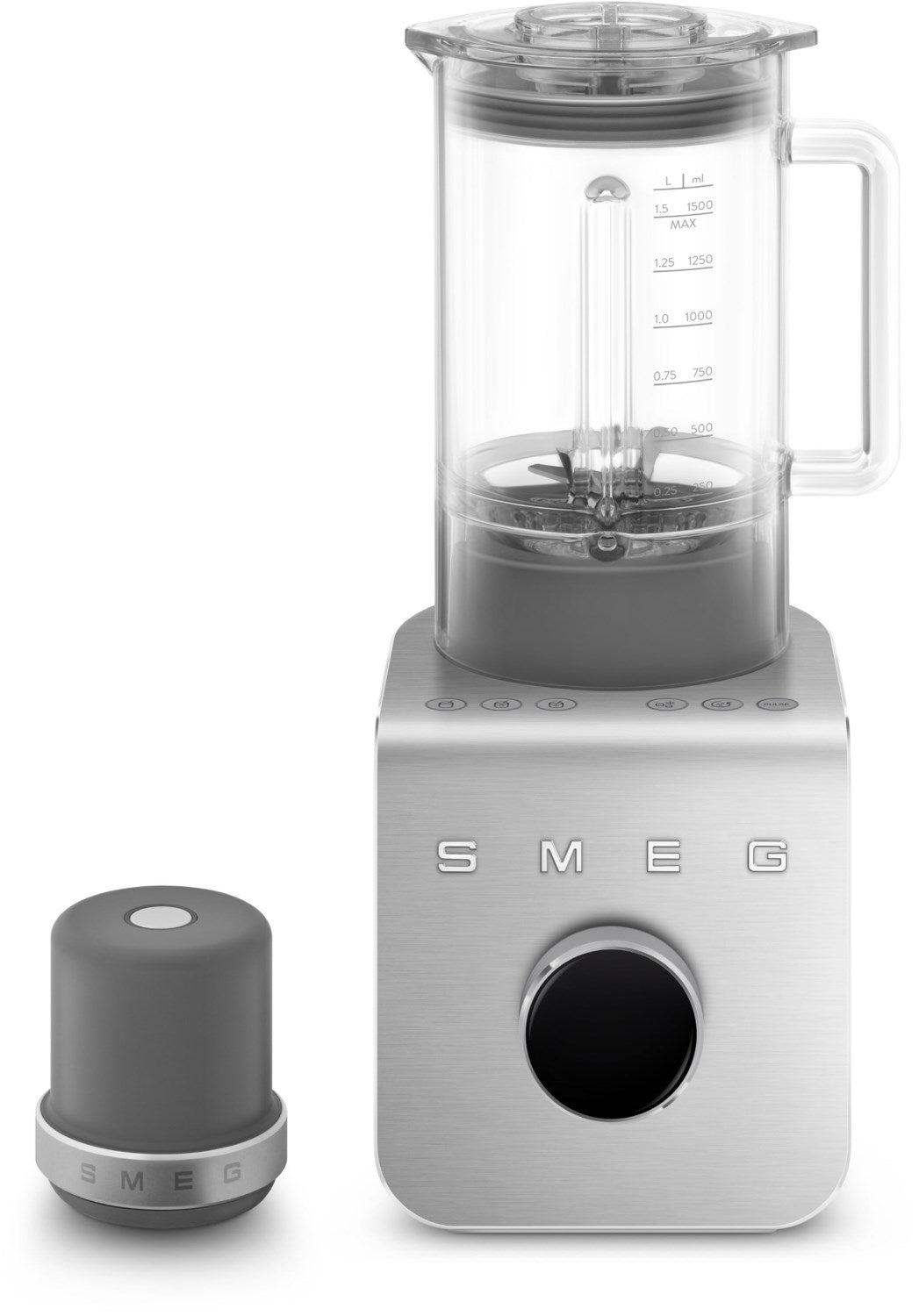 SMEG BLC02WHMEU High Performance Standmixer Weiß-Matt-Aluminium