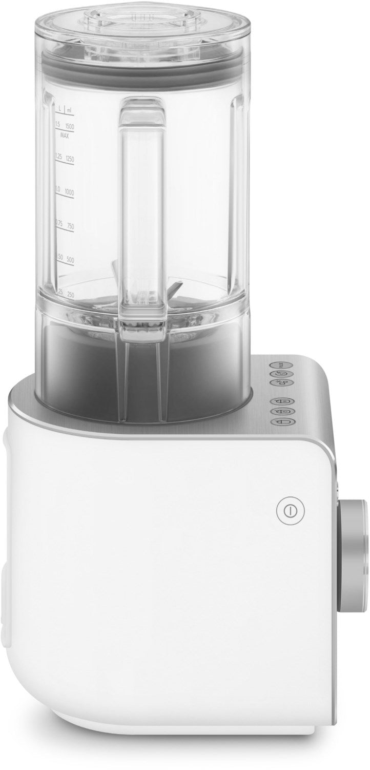 SMEG BLC02WHMEU High Performance Standmixer Weiß-Matt-Aluminium