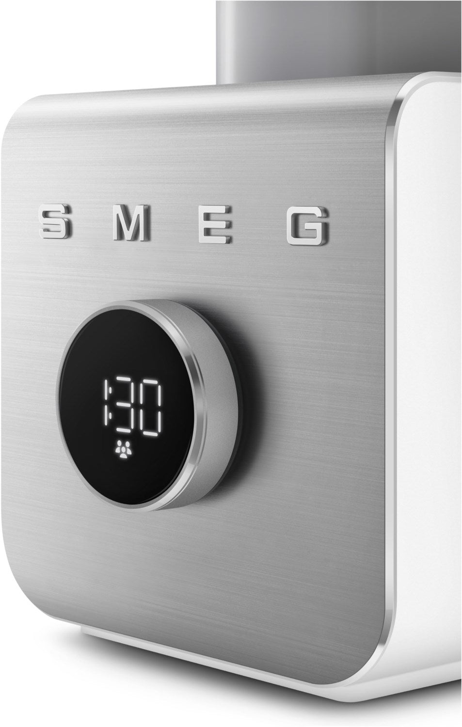 SMEG BLC02WHMEU High Performance Standmixer Weiß-Matt-Aluminium
