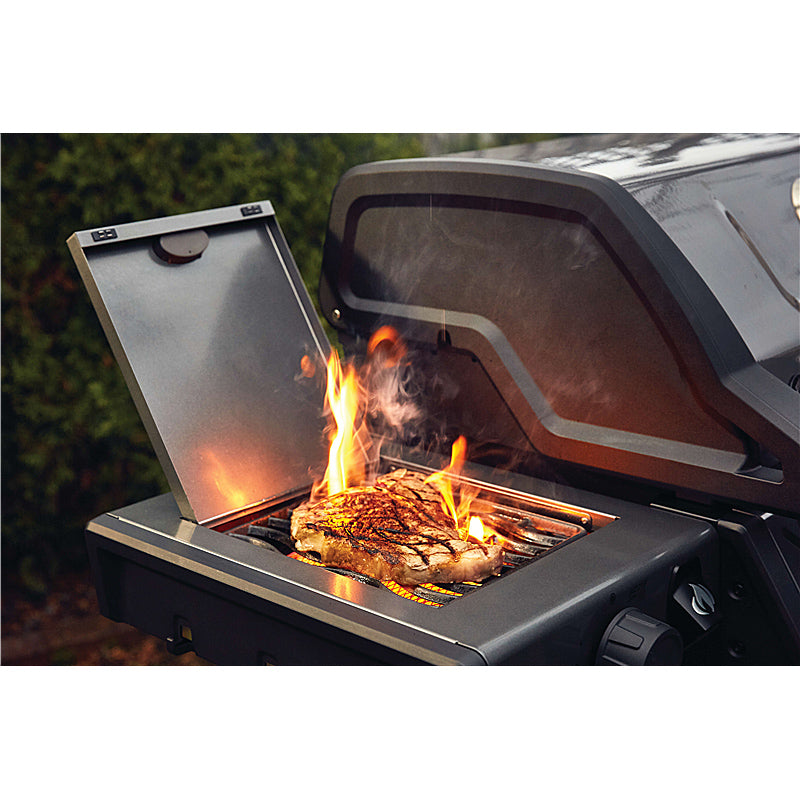 Napoleon F425DSIBPGT-DE Freestyle 425 Gasgrill, 4 Hauptbrenner, mit Sizzle Zone Seitenbrenner Graphit