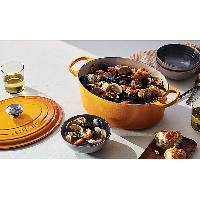 Le Creuset Bräter Signature oval 31 cm Nectar