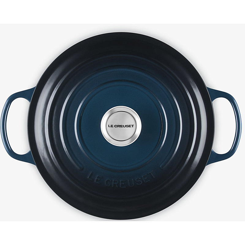 Le Creuset Bräter Signature rund 26 cm Nuit