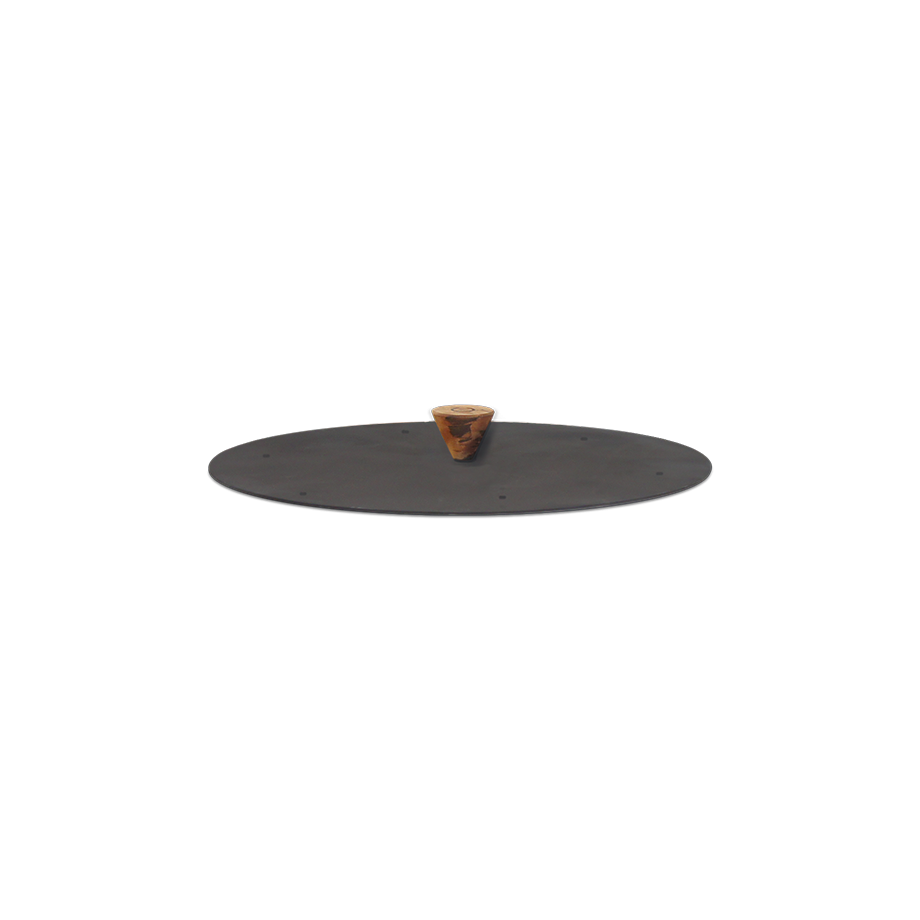 OFYR Löschabdeckel schwarz und weiche Schutzabdeckel schwarz eingestellt 85 (Ø 85 cm)