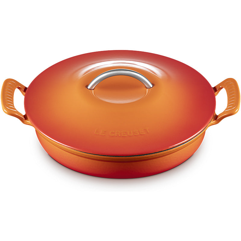 Le Creuset gourmet professional pot Modern Heritage 28 cm oven red