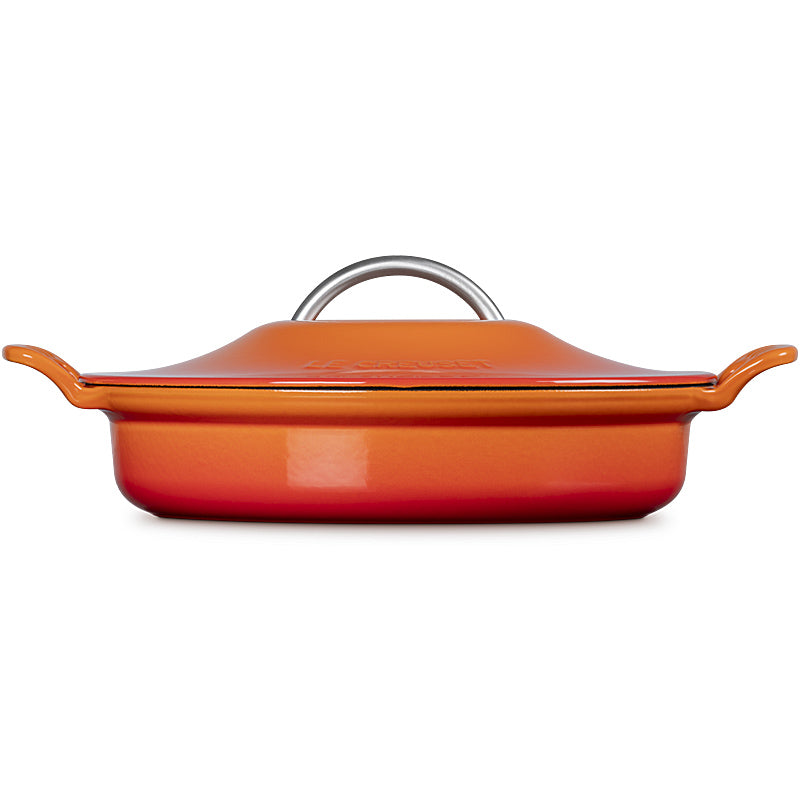 Le Creuset gourmet professional pot Modern Heritage 28 cm oven red