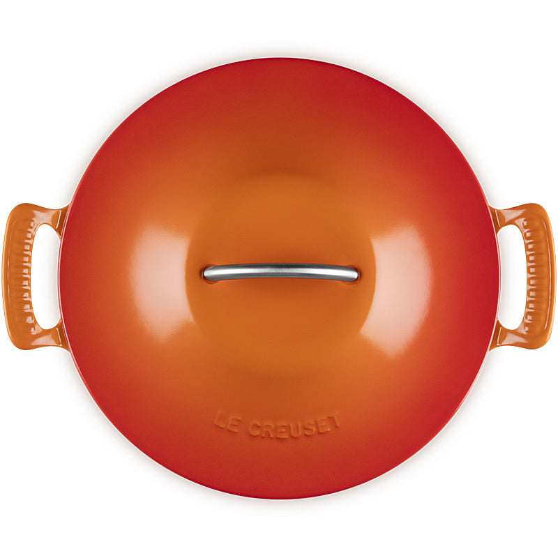 Le Creuset gourmet professional pot Modern Heritage 28 cm oven red