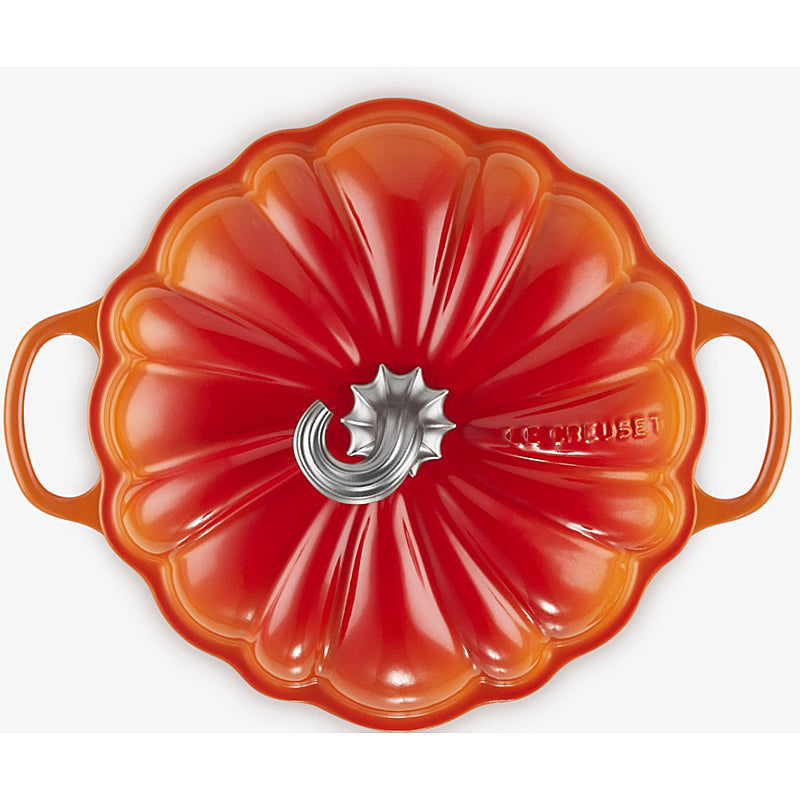 Le Creuset Kürbis-Bräter Signature 24 cm Ofenrot