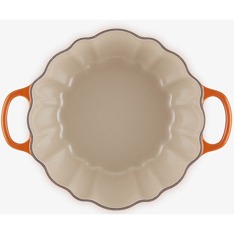 Le Creuset Kürbis-Bräter Signature 24 cm Ofenrot