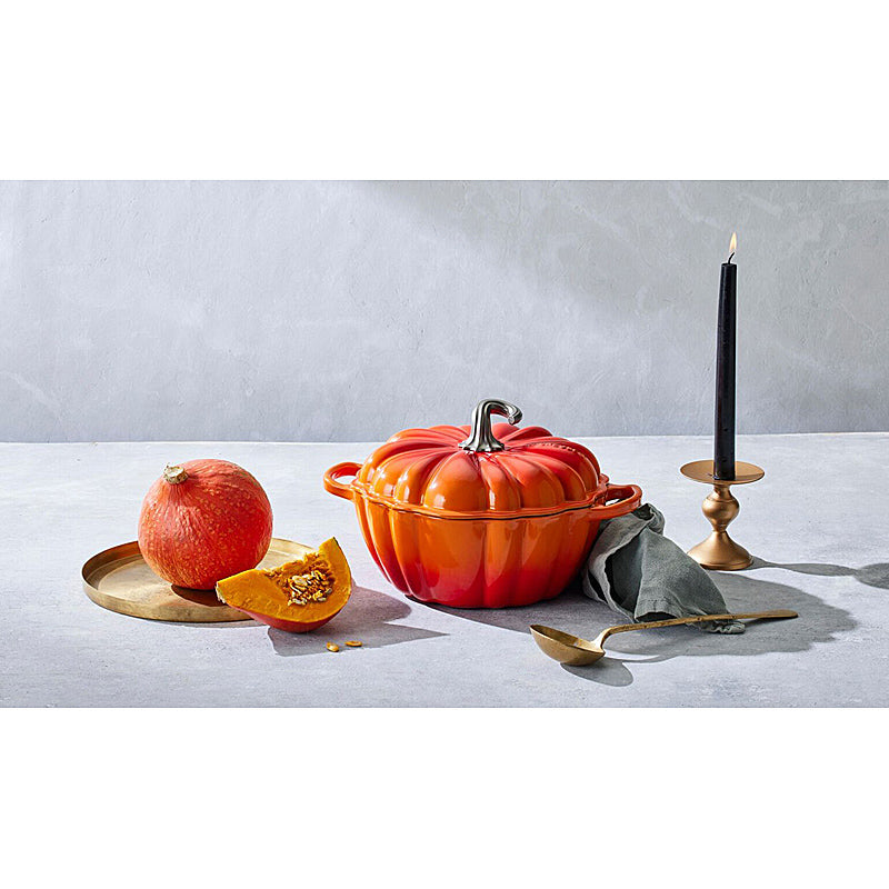 Le Creuset Kürbis-Bräter Signature 24 cm Ofenrot