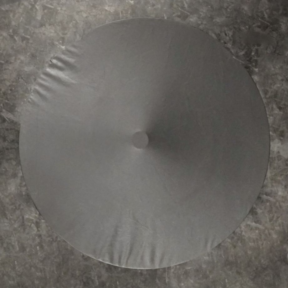 Ofyr Löschabdeckel schwarz und weiche Schutzabdeckel schwarz eingestellt XL (Ø 150 cm)