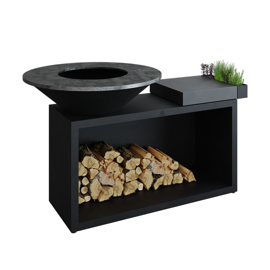 OFYR Island+ Black 100 Keramik Dunkelgrau