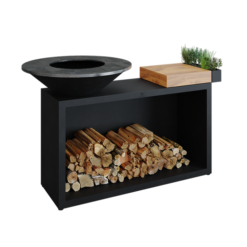 OFYR Island Black 85 Teakholz