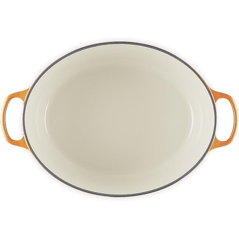 Le Creuset Bräter Signature oval 29 cm Flamme Dorée