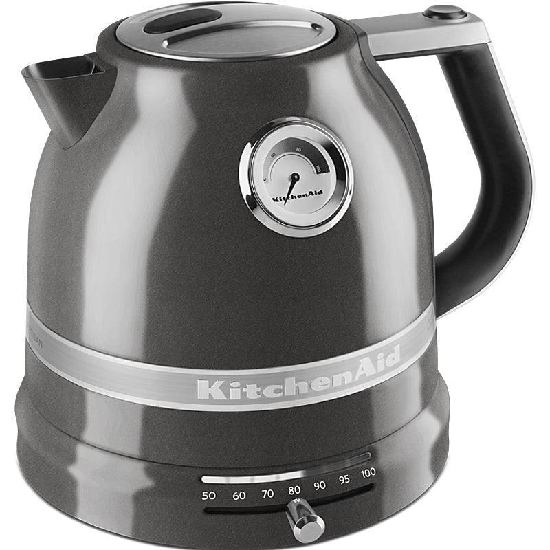 KitchenAid Artisan 5KEK1522EMS Wasserkocher – 1,5L Edelstahl in Medaillon Silber