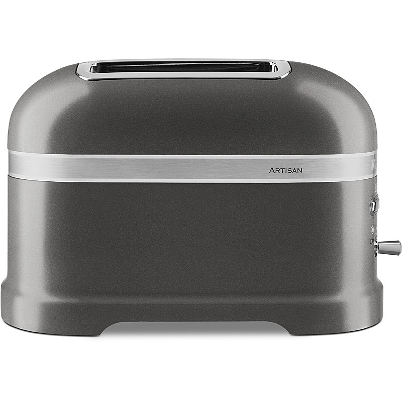 KitchenAid Artisan Toaster 2 Scheiben – Medaillon Silber 5KMT2204EMS inkl. Sandwichzange
